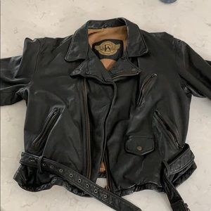 Armani Leather Jacket.